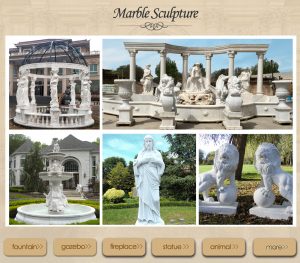 Hand Carved Marble sculptures