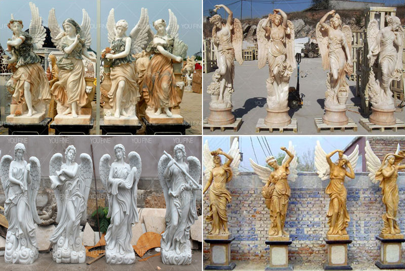 outdoor beauty four season god statues