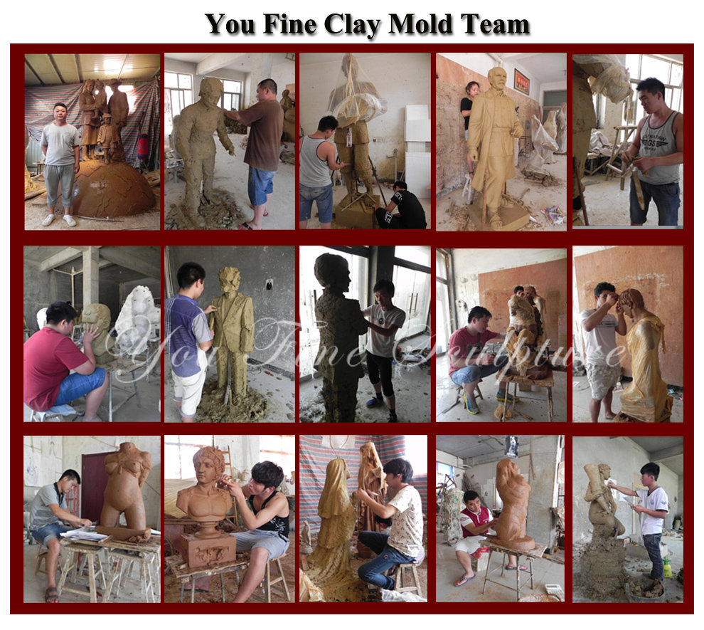 You Fine clay mold team