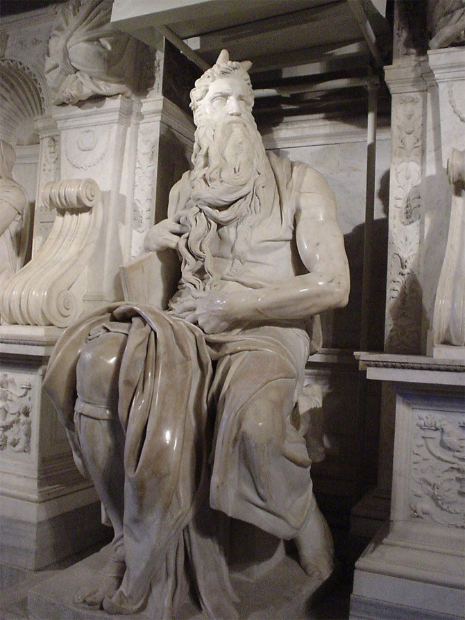 Moses by Michelangelo