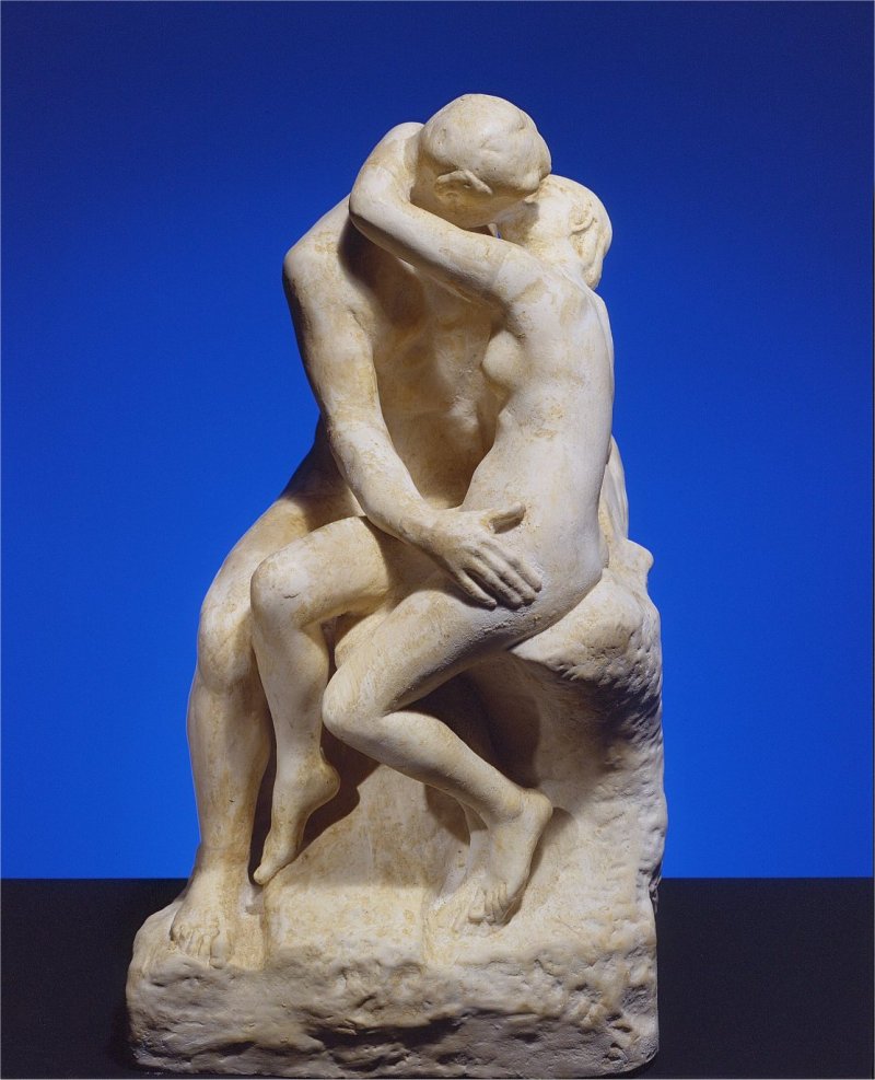 The Kiss by Auguste Rodin