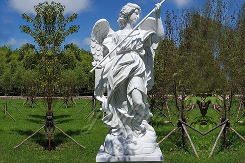 Life size outdoor marble angel sculpture for sale