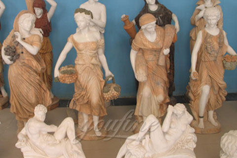 Factory Price Four Season Women Statues for Sale