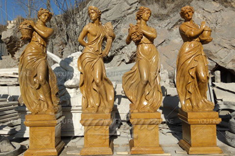 Graceful outdoor landscaping decorative four season lady for sale