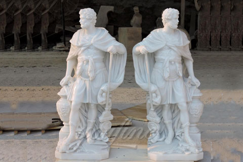 Life Size Warrior Garden statue for American Clients